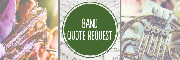 Band Landing Page